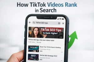 TikTok SEO showing how videos rank in TikTok search results