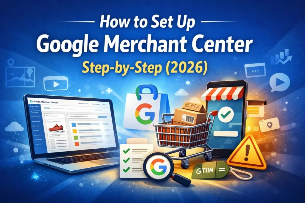 How to Set Up Google Merchant Center Step-by-Step (2026)