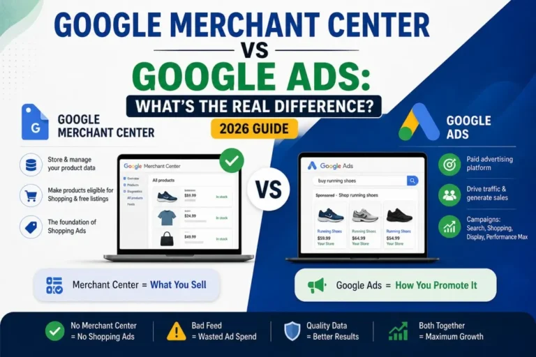Google Merchant Center vs Google Ads What’s the Real Difference